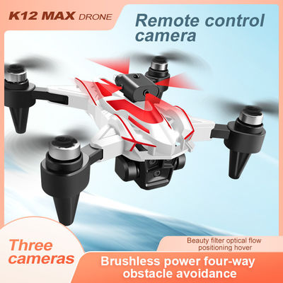 2.4G частота K12 Max Drone Wifi FPV RC Drones с дистанционным управлением видео квадрокоптер игрушка и три Pro 4K HD Камера