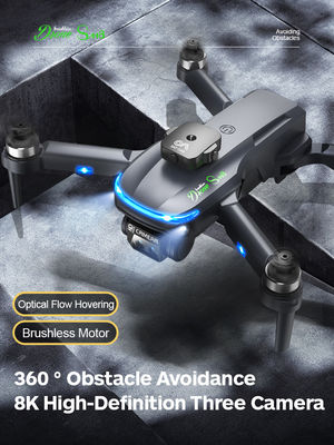 S118 Дрон с 4K двойной камерой 5g Wifi 360 препятствий избегания Fpv безстыковый мотор Rc Quadcopter мини дрон профессиональный