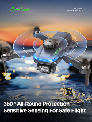 S118 Дрон с 4K двойной камерой 5g Wifi 360 препятствий избегания Fpv безстыковый мотор Rc Quadcopter мини дрон профессиональный