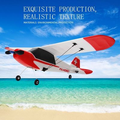 FX9603 2.4 ГГц 3CH EPP RTF Бесбросовый дистанционный 3D-рулевой радиоконтроль J3 Trainer Cub RC Модель самолета для аэробного полета