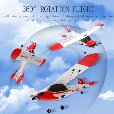 FX9603 2.4 ГГц 3CH EPP RTF Бесбросовый дистанционный 3D-рулевой радиоконтроль J3 Trainer Cub RC Модель самолета для аэробного полета