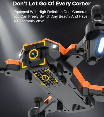 HUGTEC DM96 Дрон ночного полета с светодиодным длинным временем полета e88 одноключевый взлет / посадка Дрон обучения для обучения