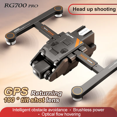 Дроны для начинающих Rg700 Pro Mini Drone с двойными камерами и видео в режиме реального времени Fpv Drone Rc Quadcopter с 4k Hd для взрослых
