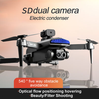 D6 Air Mini Drone Professional 4k HD Quadcopter с складным дизайном препятствий и дистанционного управления