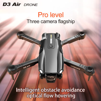 2024 D3 Air Drone LED Light 360 градусов Tumbling Headless Mode Оптический поток позиционирования складной RC Drone для новичков