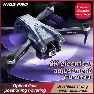 Мини-игрушечные дроны Rc Quadcopter Гиродроны Время зарядки 60 минут K103 Pro Brushless GPS Aerial с препятствием