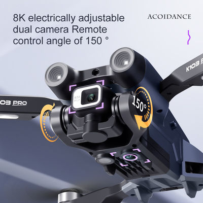 Мини-игрушечные дроны Rc Quadcopter Гиродроны Время зарядки 60 минут K103 Pro Brushless GPS Aerial с препятствием