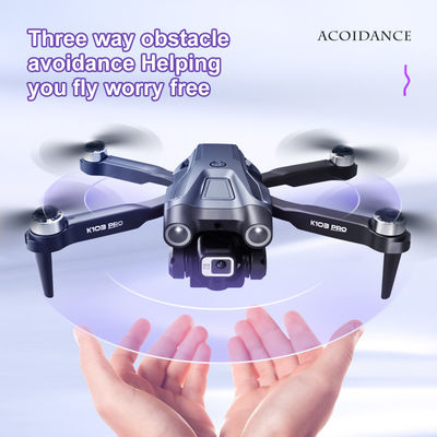 Мини-игрушечные дроны Rc Quadcopter Гиродроны Время зарядки 60 минут K103 Pro Brushless GPS Aerial с препятствием