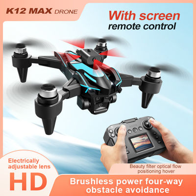 Новейшие 3 HD камеры K12 Max Drone Optical Flow 4k Fpv инфракрасные препятствия избегание дроны складной квадрокоптер RC дроны игрушки