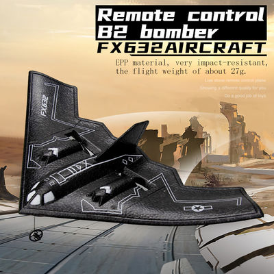 Fx632 Rc Самолёт B2 Бомбардировщик 2.4 ГГц Беспроводное управление Мини-планер 2ch Самолёт Дрон Дети Игрушки Подарки для обучения детей