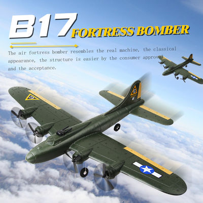 Fx817 Удаленное управление самолетом B17 Бомбардировщик Фиксированное крыло Глайдер Дети Модель игрушки Возрастный диапазон от 5 до 7 лет Радиоконтроль 2,4 ГГц