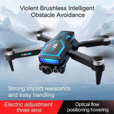 S180 Rc Бесбросовый беспилотник Hd Электрическая регулировка Аэрофотография Wifi Оптический поток 4 оси Избегание препятствий для самолетов для начинающих
