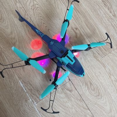 Длинное время полета HUGTEC W2 Двойная камера дронов с быстрой доставкой и аэрофотосъемкой 10-12 мин Удаленное время GW 13