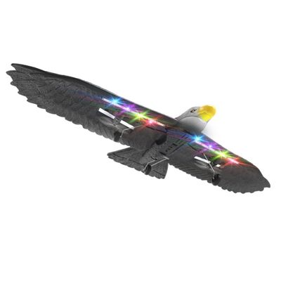 2024 двухнаправленный Eagle Glider Model Rtf со светом и самобалансировкой 3 Changell Glider Управляемый самолет Масштаб 56*29.5*8 CM