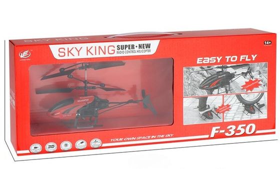 3D Flip Stunt Helicopter F350 - вертолет-игрушка с высоким уровнем контроля и стабильной работоспособностью и временем зарядки 20 мин.