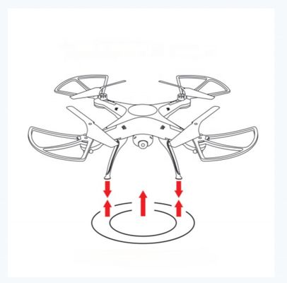 Длинный дальнобойщик дронов Камера 4K Профессиональный HD UAV дронов с 4XAA контроллер батареи