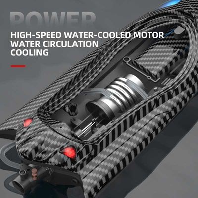 Высокоскоростной турбореактивный RC-катер Модель Fy011 для гоночных соревнований QTY/CTN 18 штук 4 часа Время зарядки Электрический пульт дистанционного управления