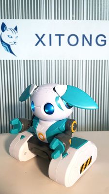 Образовательные роботы HUGTEC S024 Игрушечный робот Удаленное управление Жест STEM 3 Пластиковая музыка Световая функция Автоматическая для унисекса