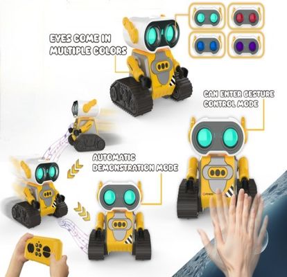 HUGTEC S023 GESTURE Режим управления Робот-игрушка STEM Робот 360 вращения Дети Умный Учебный Планшет Учебный ABS Пластик