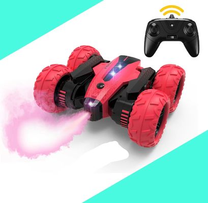 S-015 4wd 360 градусов вращение Мини Rc Каскадный автомобиль 2.4 ГГц дистанционное управление Rc Автомобиль Электрическая игрушка Rc Спрей Roll Drift Автомобиль для детей Подарки