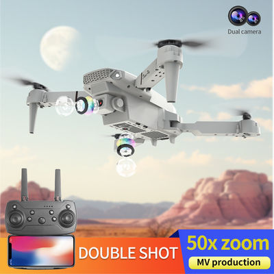 Профессиональный портативный беспилотник E88 Pro с двойной камерой 4k 8k Wifi Fpv Quadcopter 3.7V 1800mAH Литиевая батарея