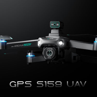 S159 Gps Дисплей дистанционного управления Профессиональная камера Бесбросовый дрон Игрушечный дрон Rc с пластиковой и 720P камерой