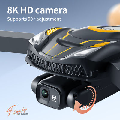S28 Max Rc Удалённый контроллер двойной камеры Дрон с 4K камерой Fpv Дрон Самолет игрушка Мини-Дрон 100 м дистанционное управление