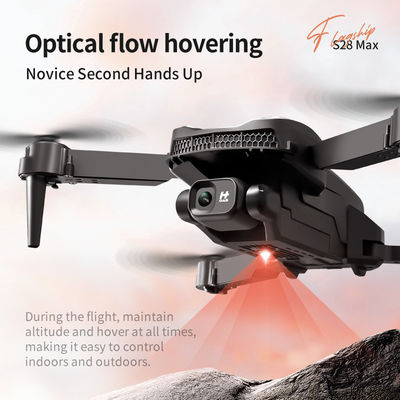 S28 Max Rc Удалённый контроллер двойной камеры Дрон с 4K камерой Fpv Дрон Самолет игрушка Мини-Дрон 100 м дистанционное управление
