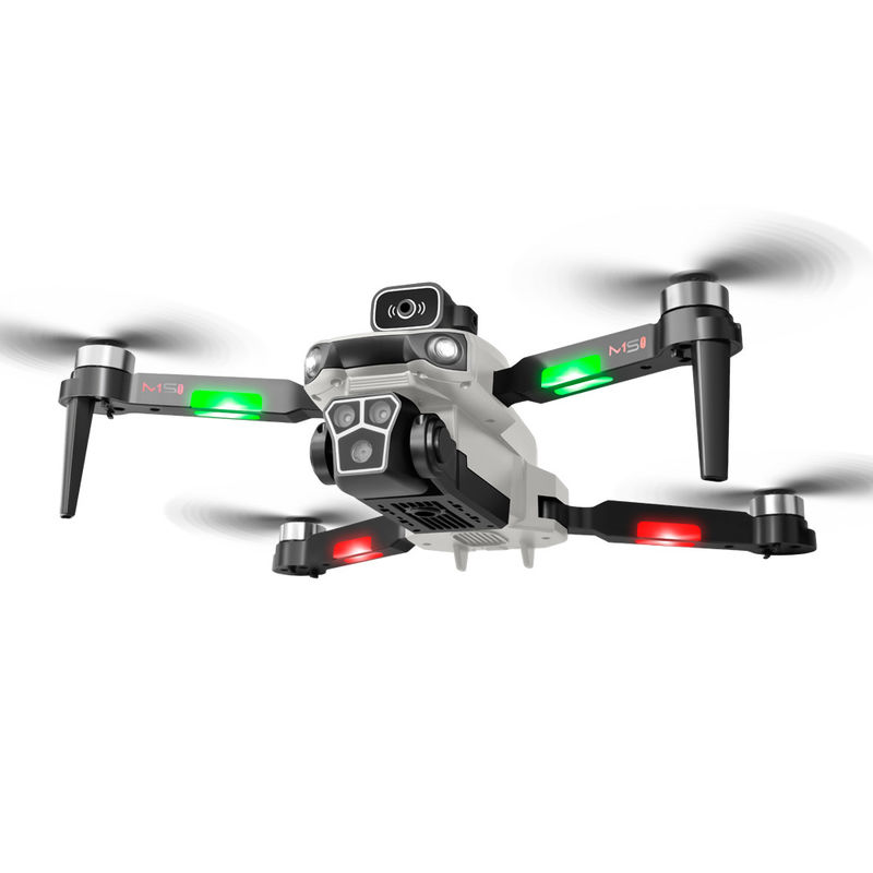 Складчивый квадрокоптер Rc Dron M1s Мини-Дрон 5g Wifi Fpv 4k Профессиональная избегание препятствий двойная камера для начинающих дронов