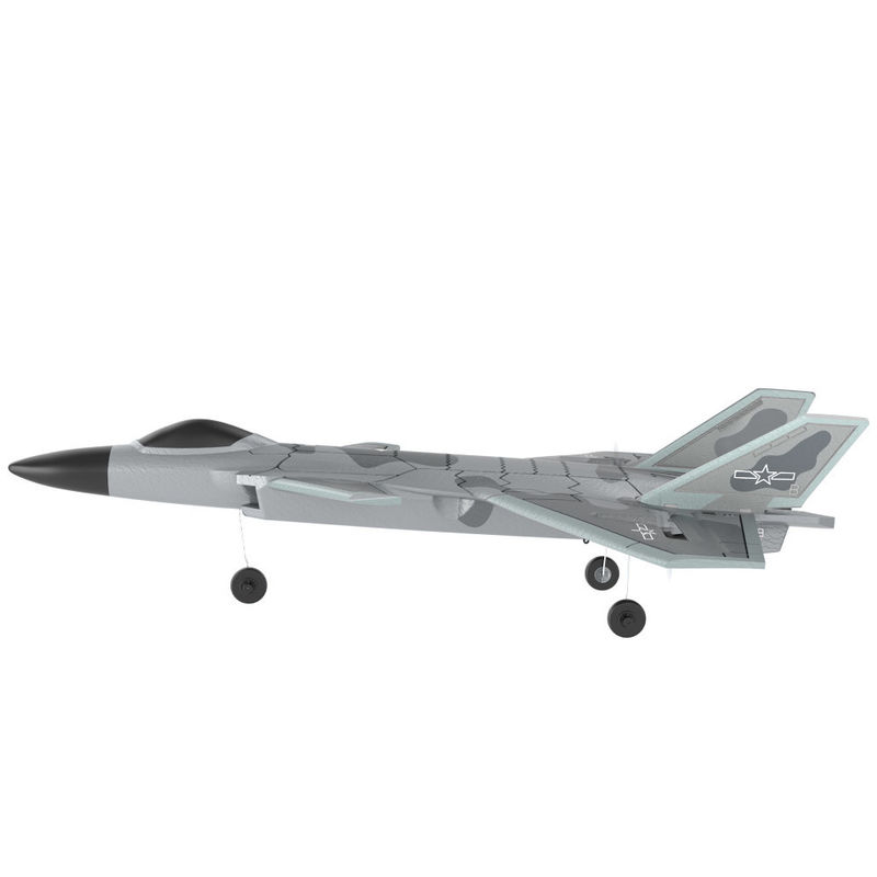 Истребитель F22 Игрушки для самолетов 2.4g 4ch RC Самолет с фиксированным крылом Самолет для снаружи Игрушки Дрон Qty/Ctn 18PCS/CTN Контроллер Аккумулятор AA