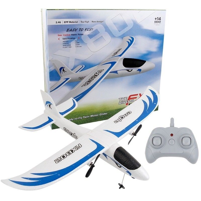 Super Glider Fx802 2.4g 2ch Epp Foam Remote Controlled Glider Model Готовый к работе для среднего уровня оператора