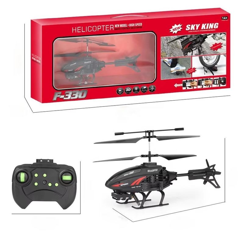 Почувствуйте волнение полета с помощью F330 Mini Helicopter USB-зарядного устройства и светодиодного освещения