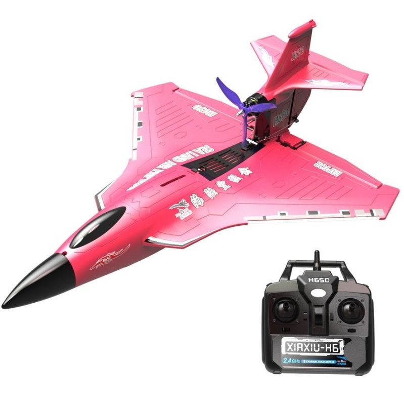 Легкий длинный диапазон Epp Foam фиксированное крыло H650 2.4g Пропорциональное дистанционное управление Rc Jet Fighter Бесчещевая летающая игрушка на открытом воздухе